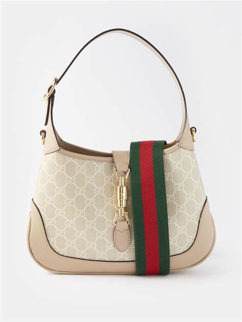 gucci beige ebony gg canvas twins hobo bag|Jackie 1961 Small Hobo Bag In GG Supreme Canvas .